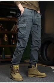 New Fashion  Unisex Cargo Pants Tactical Military Pants Work Army Cotton Trousers with Multi-Pockets Unisex Trousers